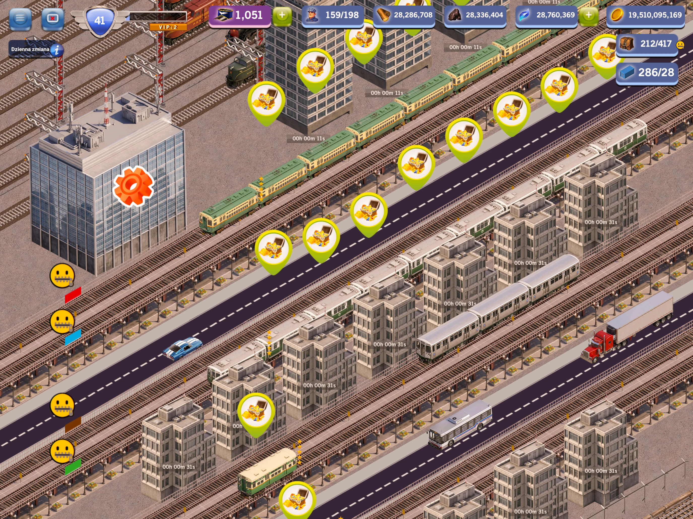 Chicago Train: Idle Tycoon screenshot