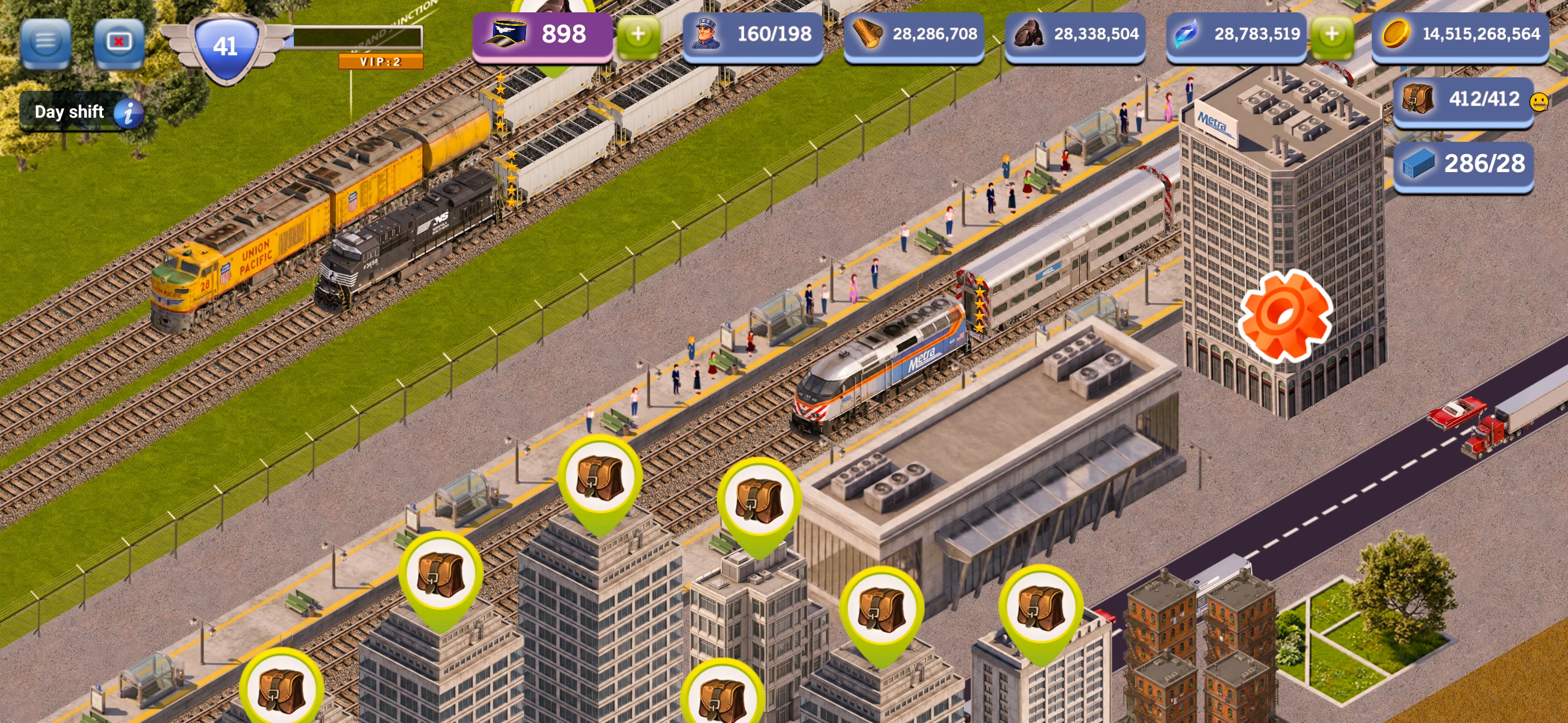 Chicago Train: Idle Tycoon screenshot